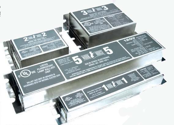 Fluorescent in-fixture electronic ballasts